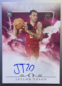 2024-25 Origins H2 Jaylon Tyson Auto RC #33 - RA-JTC - Picture 1 of 2