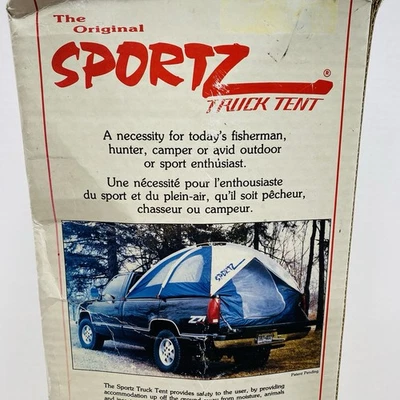 Tienda de campaña SPORTZ original de colección para caja larga tamaño completo 97-98" # 95001 NUEVA sellada Foto 1 de 4