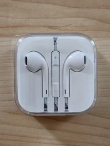 Original Apple Corded Ear Buds Headphone Plug White iPad/iPod Touch/iPhone - NEW - Zdjęcie 1 z 2