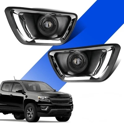 Luces antiniebla LED para parachoques Chevy Colorado 15 16 17 18 19 20 Foto 1 de 4