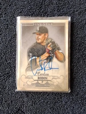 CARLOS RODON 2016 Topps Five Star  Autograph  New York Yankees - Image 1 of 2