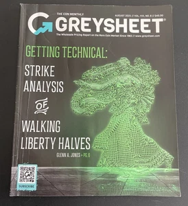 Coin Dealer Newsletter CDN GreySheet August 2025 Dealer Price Guide SlightlyUsed - Picture 1 of 3