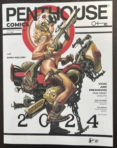 Penthouse Comics #1 Cover A Scalera 2024 - Bild 1 von 2