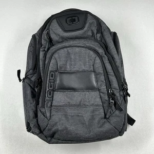 Ogio Renegade RSS 17" Laptop Backpack Gray Large Pockets Sunglasses Case - Afbeelding 1 van 13