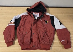 Chaqueta De Colección Arizona Cardinals Para Hombre Mediana Roja Blanca NFL Fútbol Nuez moscada Años 90 - Imagen 1 de 9