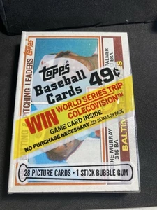 1983 TOPPS BASEBALL CELLO PACK STARS ON TOP! NEUWERTIG UNGEÖFFNET!! - Bild 1 von 5