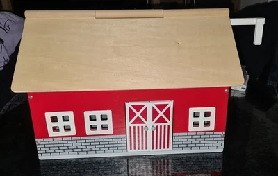 Schleich - Stall aus Holz, Springhürden - Bild 1 von 4