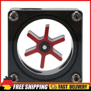 G1/4 Port 3 Impeller Water Flow Meter Indicator for PC Water Cooling(Black) - Afbeelding 1 van 10