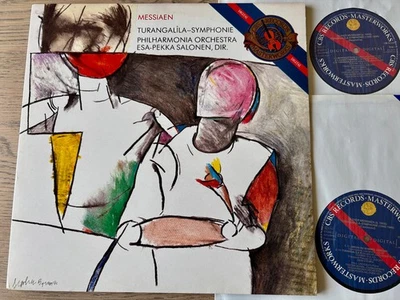 CBS I2M 42126 DIG MESSIAEN TURANGALILA SYMPHONY 2-LP SALONEN (1986) EX++/NM - Image 1 of 3