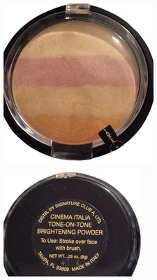 Signature Club A Cinema Italia Tone-on-Tone Brightening Powder .28 Oz. Sealed - Image 1 of 4