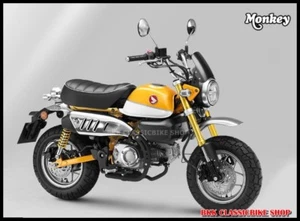 Honda Z125 Monkey 125 WINDSHIELD , METER VISOR // Brand H2C - Picture 1 of 12