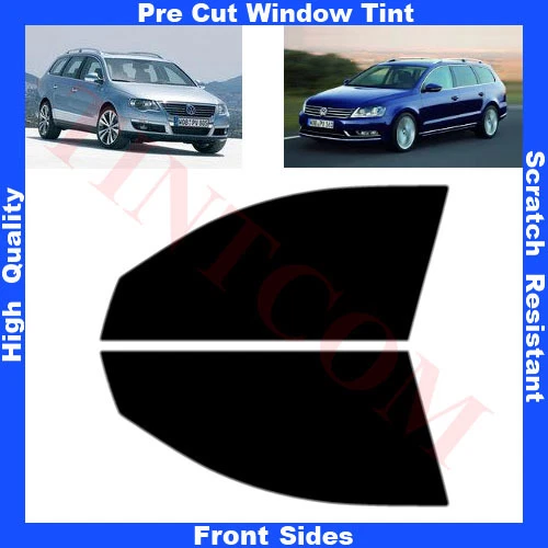Pellicola Oscurante Vetri Auto Anteriori per VW Passat B6/B7 SW 05-13 da 5% a70% - Imagen 1 de 1