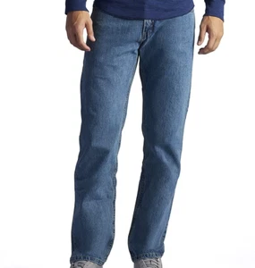 Lee Men's Regular Fit Straight Leg Long Pants Denim Jeans, Wylie, 34W x 32L - Picture 1 of 4