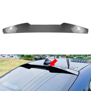 Carbon Fiber Look Rear Window Roof Spoiler For Alfa Romeo Giulia Sedan 2015-2024 - Picture 1 of 8