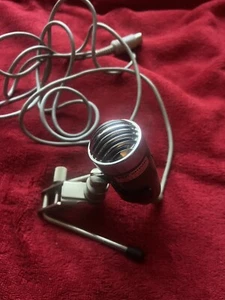 Antique Intel Dm 14 Hl W Germany Harmonica Style Microphone Original Stand,Cable - Picture 1 of 12