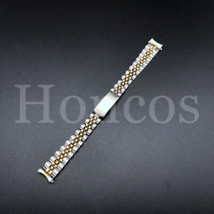 13MM JUBILEE WATCH BAND BRACELET FITS FOR ROLEX 6900 6917 69173 179173 TWO TONE - Picture 1 of 6