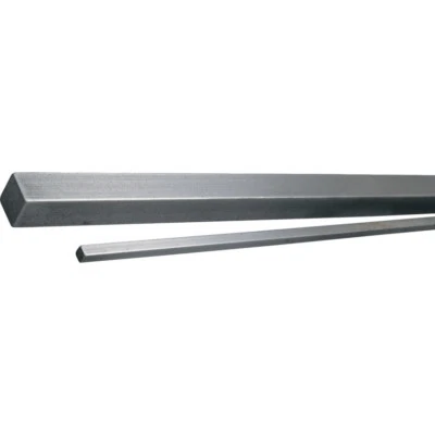 UNMARKED Keysteel Stahlstange 8 mm x 7 mm 1 Meter lang