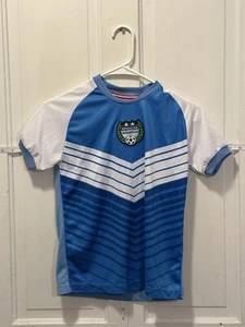 Argentinien Fußball Trikot blau Xara Jugend Jungen Medium Logo genäht - Bild 1 von 6