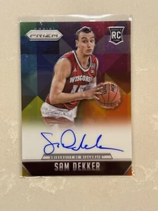 2015-16 Prizm Sam Dekker Rookie Card Auto (RC) #RS-SD - Bild 1 von 2
