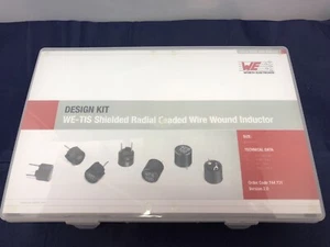 Wurth 744731 WE-TIS abgeschirmter radialer Bleidraht gewickelte Induktor Design Kit 270 Stck. - Bild 1 von 3