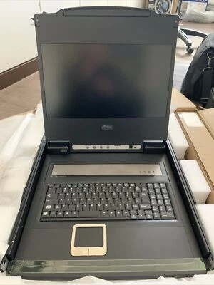 ATEN CL6700MW KVM-Konsole LCD DVI HDMI Full HD Tastaturlayout Englisch QWERTY - Bild 1 von 2