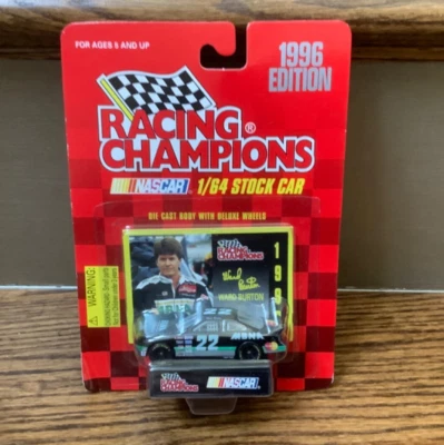 Racing Champions 1996 Edición NASCAR #22 Ward Burton - MBNA 1:64 Die-Cast Car Foto 1 de 4