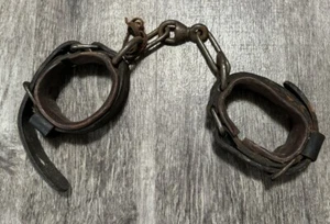 Vintage Mule / Horse Leather Hobbles - Picture 1 of 10