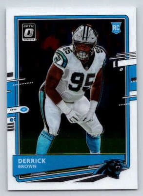 2020 Donruss Optic #114 Derrick Brown RC (ref 198268) - Image 1 of 2