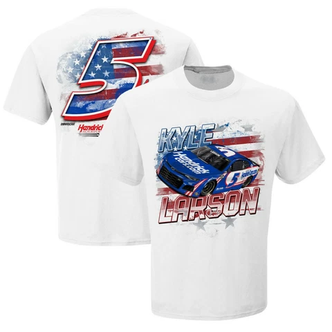 Kyle Larson Hendrick Motorsports Team Collection Old Glory T-Shirt Cover