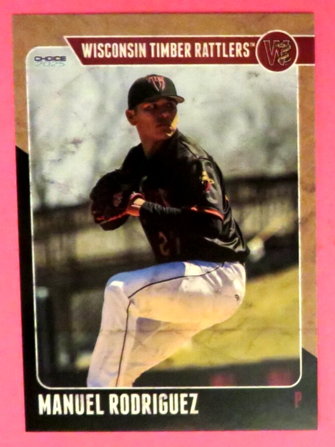2025 Choice, Wisconsin Timber Rattlers - MANUEL RODRIGUEZ - Mexico - Image 1 of 1