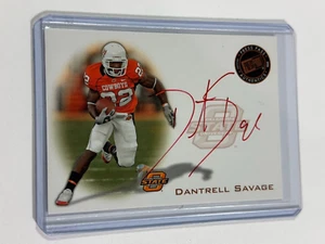 Press Pass 2009 #PPS-DS Dantrell Savage tinta roja automática - Imagen 1 de 2
