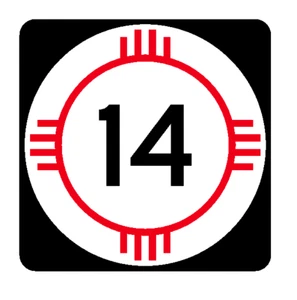New Mexico State Road 14 Sticker R4119 Highway Sign Road Sign Decal - Picture 1 of 1