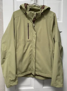 ExOfficio Wind Resist, Rain Jacket - Removable Hood Women's Travel Hiking - Picture 1 of 8