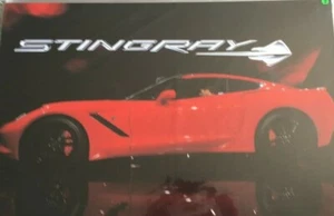 Chevrolet Corvette Stingray Red Car 24"X36" Poster - Picture 1 of 1