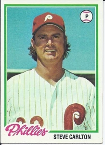 Tarjeta de béisbol 1978 Topps # 540 Steve Carlton - Imagen 1 de 1