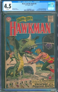 BRAVE and the BOLD #34 ⭐ CGC 4.5 ⭐ 1st App of Silver Age Hawkman! DC Comic 1961 - Picture 1 of 2