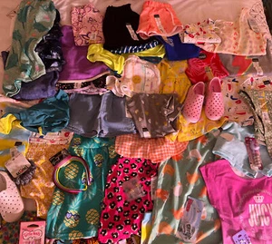 Girls Clothing Lot 55 Items Size 4-5 Juicy Old Navy Carters MSRP $525+ NEW Sets - Picture 1 of 24