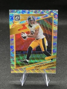 2021 Donruss Optic #145 Chase Claypool Wave /299 - Pittsburgh Steelers - Picture 1 of 2