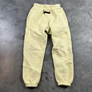 Essentials Sweatpants Youth 8 Yellow Minor Flaws Pullon Comfort Preowned - Picture 1 of 22