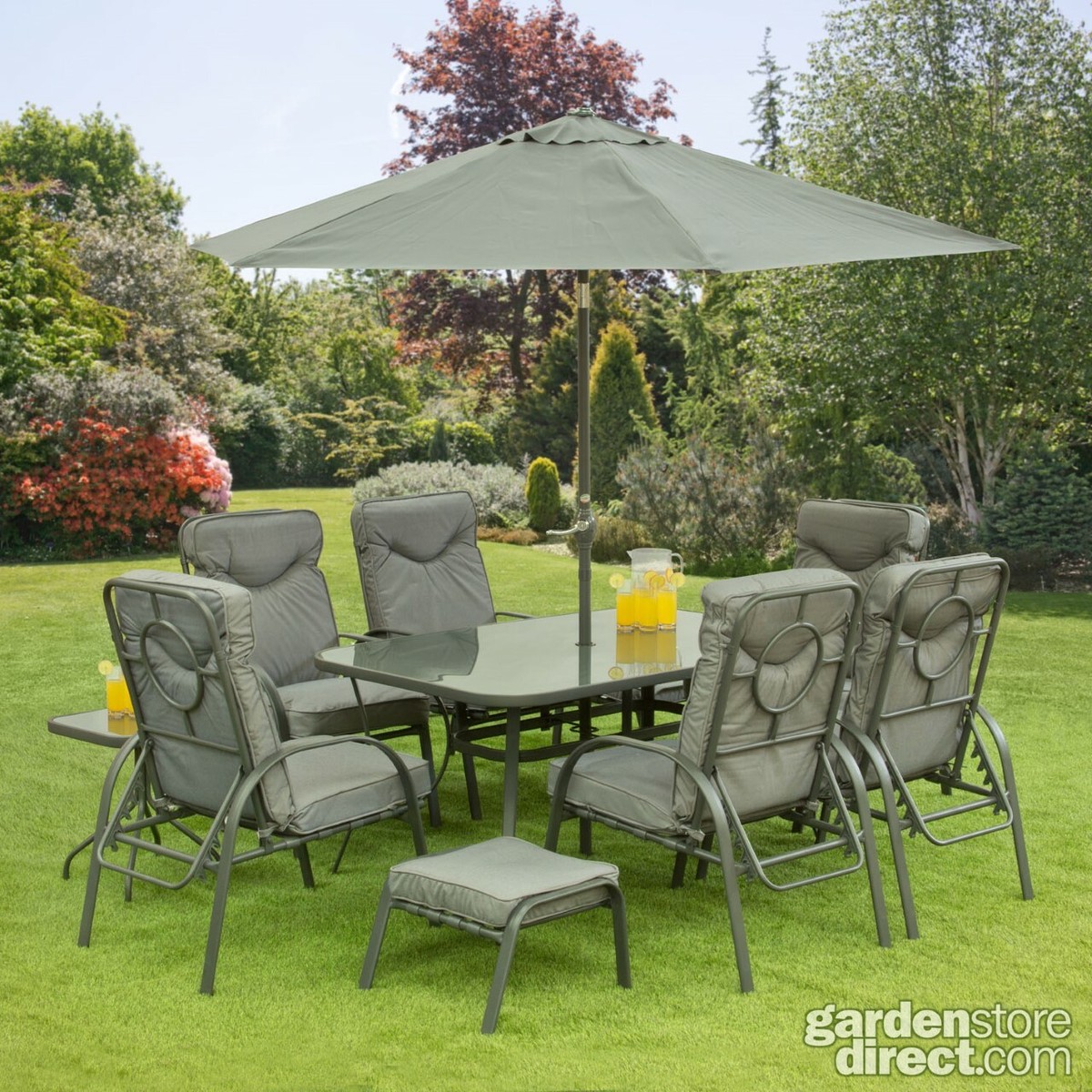 metal garden table and chairs ebay