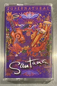 Santana Supernatural Cassette  - Picture 1 of 4