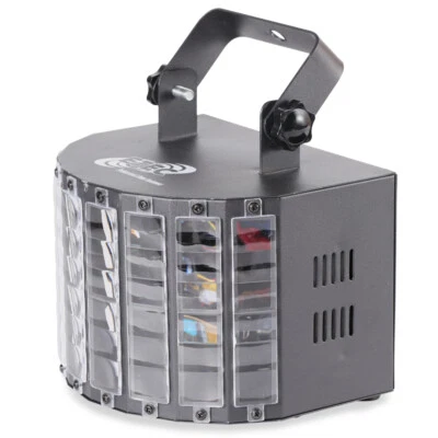 ETEC LED Doppel Derby Butterfly Effekt - Moonflower Quad Phase Party DJ Disco - Bild 1 von 4