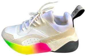 Stella McCartney Eclypse Regenbogen klobige Sohle Turnschuhe NEU (Größe: 32EU/5,5-6US) - Bild 1 von 12