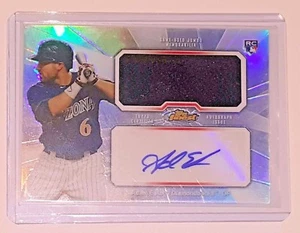 ADAM EATON 2013 TOPPS MEJOR AUTOGRAFIADO RC JUMBO JERSEY RELIQUIA NOVATO AUTO SP - Imagen 1 de 2