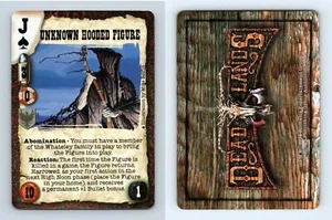 Unknown Hooded Figure - Deadlands Doomtown EP4 Pinnacle 1998 CCG Card - Picture 1 of 1