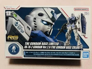 Bandai RG 1/144 RX-78-2 Gundam Ver.2.0 Gundam Base Color Limited Model Kit New - Picture 1 of 3