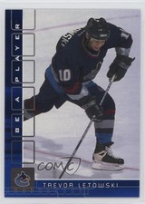 2001-02 ITG Be A Player Memorabilia Sapphire /100 Trevor Letowski #409