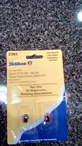 PELIKAN Z383 CALCULATOR INK ROLL ONE RED AND ONE BLACK - Picture 1 of 5
