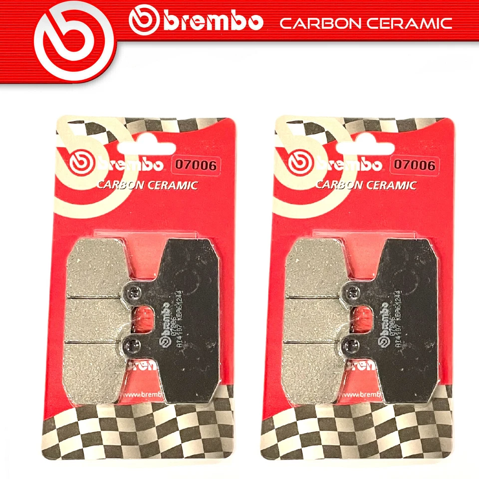 PLAQUETTES DE FREIN Avant Brembo Carbone Ceramic 07006 Aprilia Scarabeo 200 2003