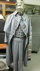 west point uniform, great coat, cap and mannequin ww1 and ww2 era